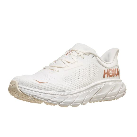 Hoka Shoes - new nib HOKA Arahi 7 Sneakers in blanc and rose gold size 8